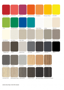 Laminex 18mm Colours Range