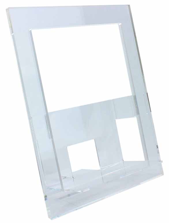 Transparent Acrylic Book of the Day Display Easel