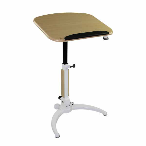 ergonomic furniture - upside wheeling laptop desk open