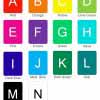 spine labels colour guide