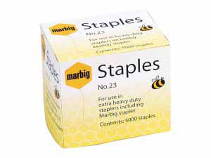 Marbig Staples Heavy Duty 23/8 (Box of 5000)