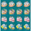 Cake Celebrations Scented Stickers