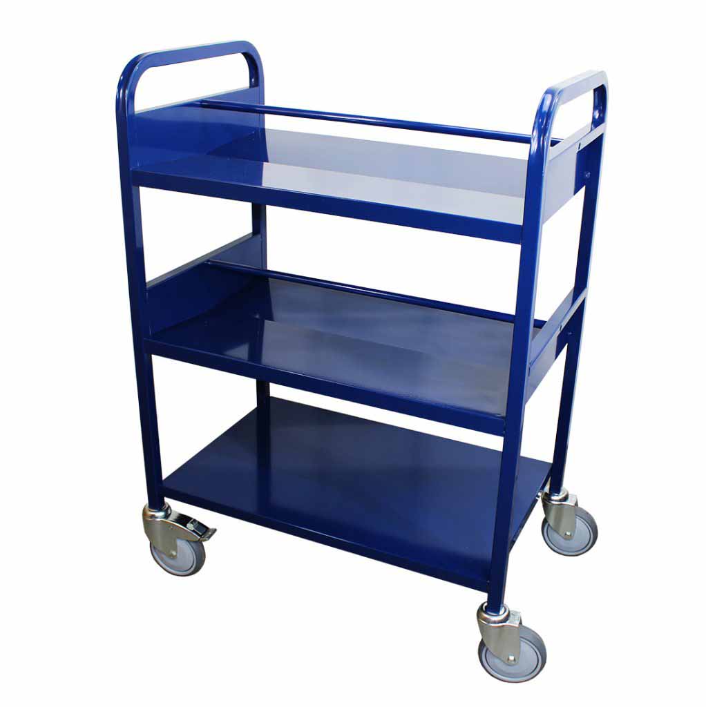 All Metal Combination Book Trolley Walib