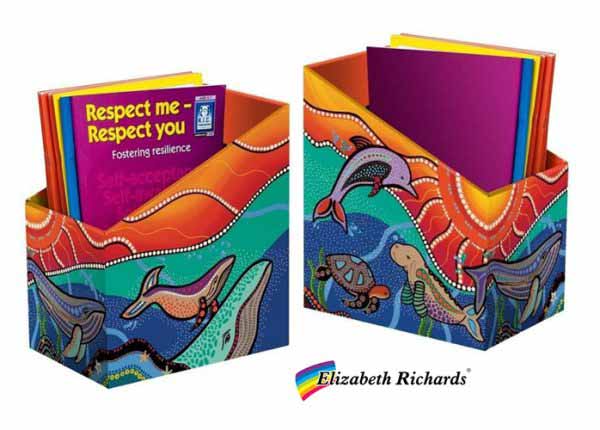 Elizabeth Richards Marine Life Book Boxes for Library Book display