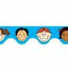 Multicultural Kids Scalloped Borders