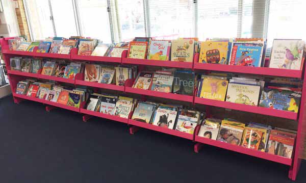 Front Facing Picture Book Library Shelving