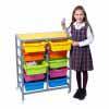 Tote trolley double in use in classroom