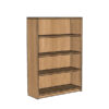 single sided bookcase 4 shelves