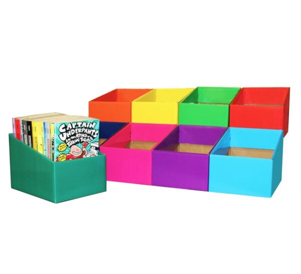 Front Facing Book Box for Library books and classroom readers
