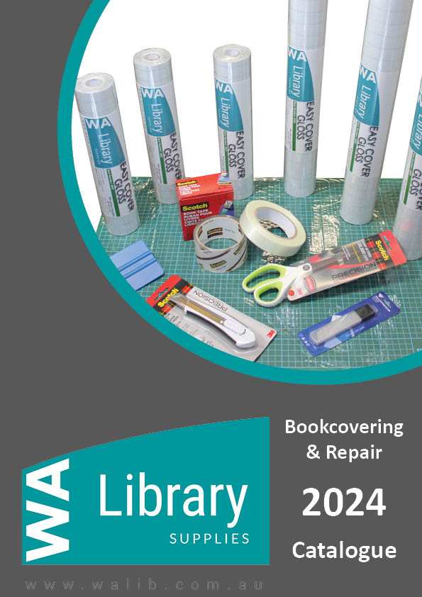 Bookcovering & Repair Catalogue 2024 Front Cover