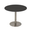 round table disc base black top