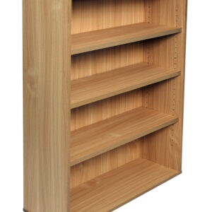 1782 Bookcase 1200mm High Beech.jpg