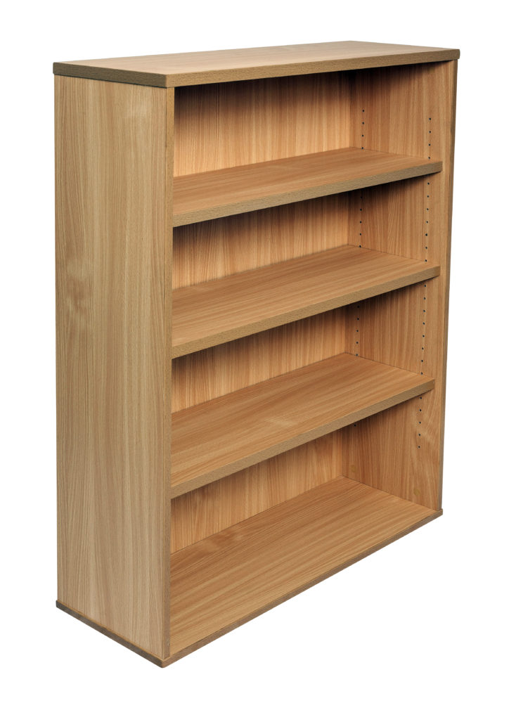 1782 Bookcase 1200mm High Beech.jpg