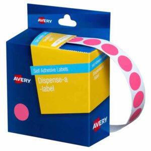 321 Avery Indicator Spot Spine Label 14mm Pink.jpg