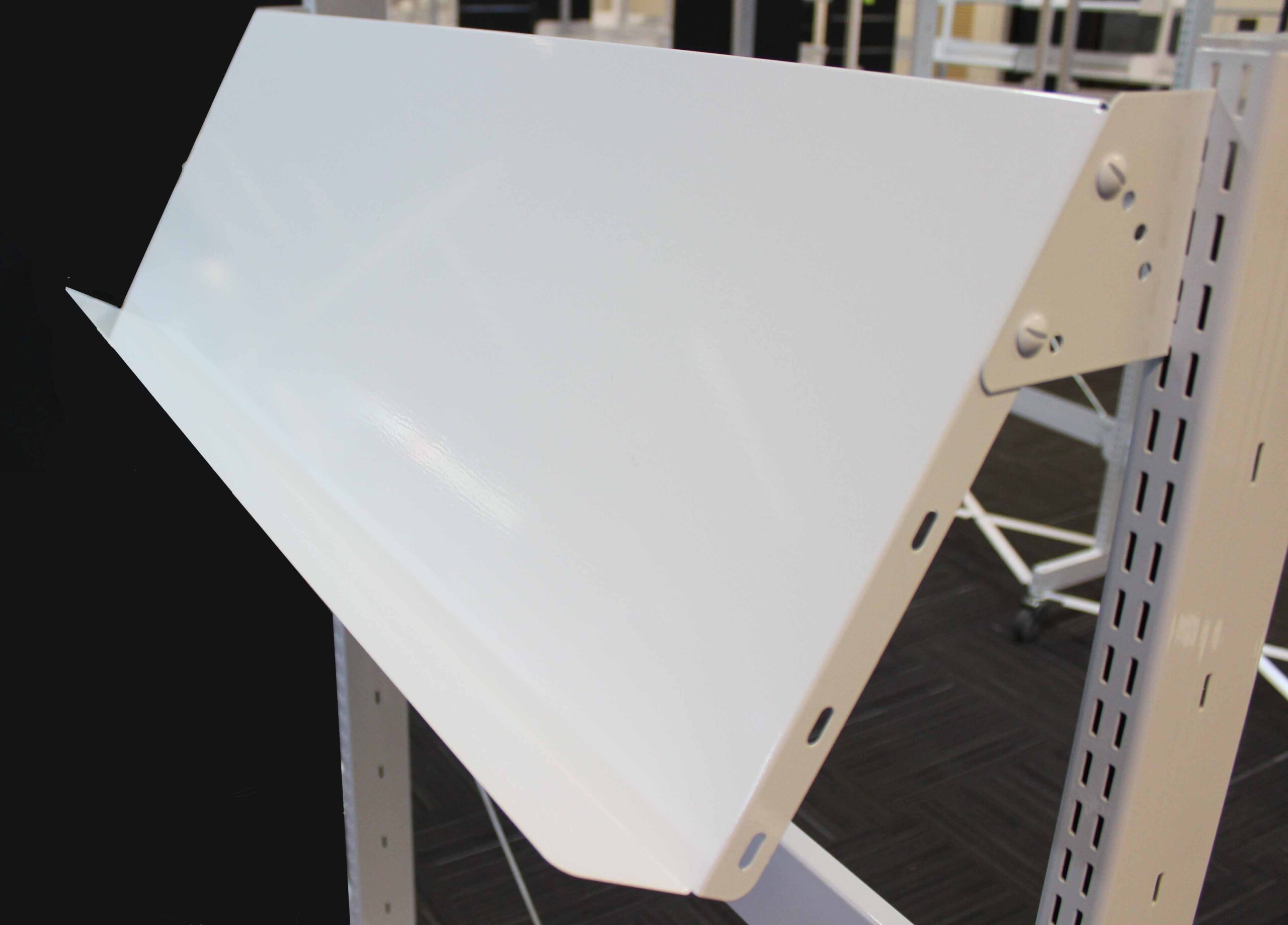 Display Shelf With 15 60 Degree Brackets New Bright White Close Up Part Edited.jpg