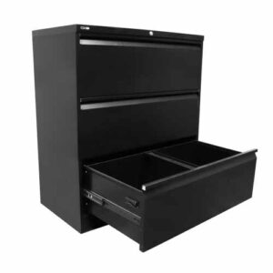 Go Lateral Filing Cabinet 3 Draw Black.jpg