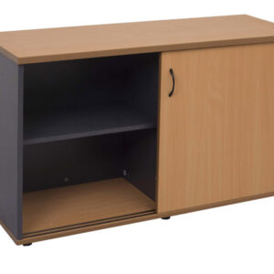 Web Lockable Credenza Beech Open.jpg