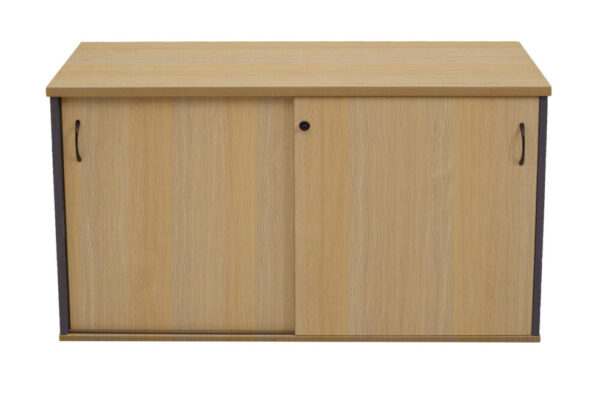 Webo Lockable Credenza Natural Oak.jpg