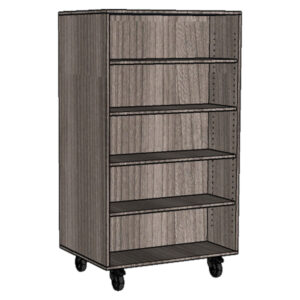 Double Sided Library Bookcase