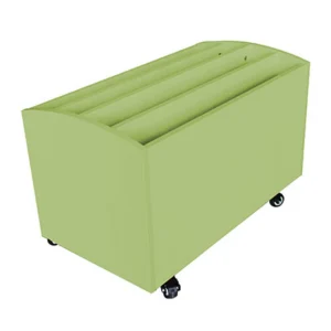 6167 big book display light green