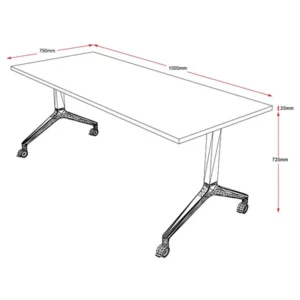 Budget Flip Table Line Draw 1575