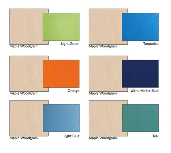 Colour Swatch For 6109 With Woodgrain