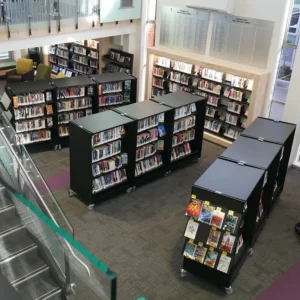 Hydestor double sided canopy shelves