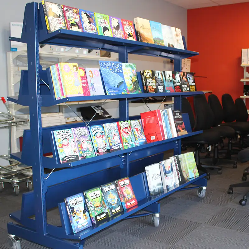 Hydestor paperback shelf tierd
