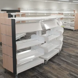 Single and double sided canopy shelves