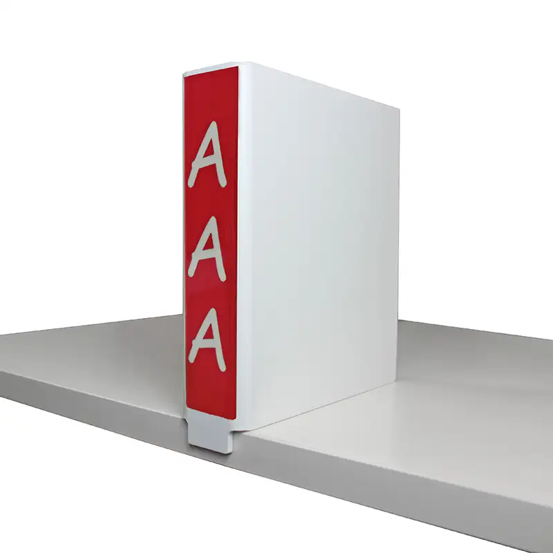 Slimeline Divider With Lip