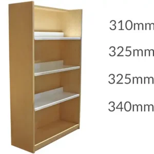 Universal Library Shelving 1500 Plinth 3flat&base