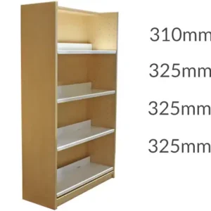 Universal Library Shelving 1500 Plinth 4flat