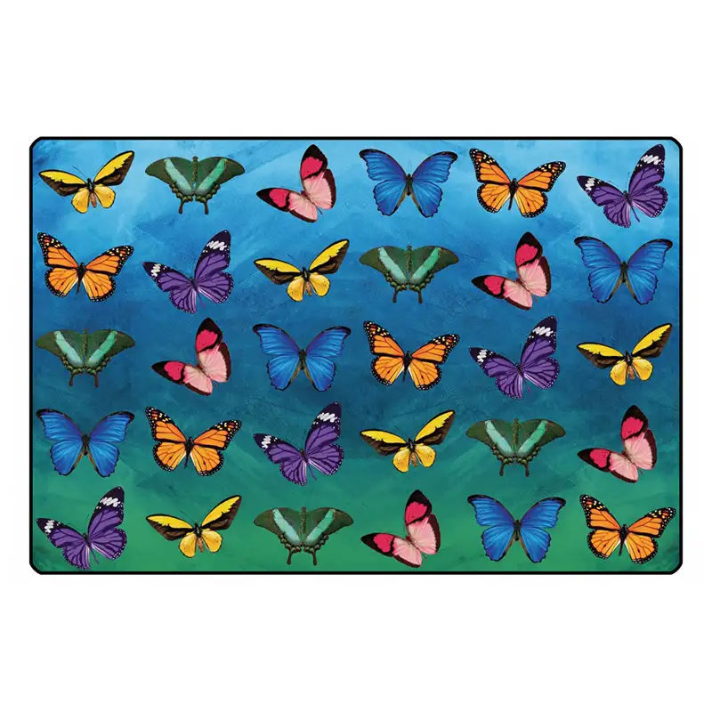 Beautiful Butterfly Classroom Seating Mat