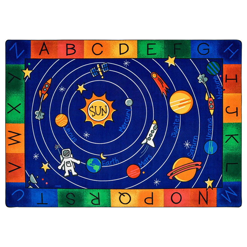0089 Milk Play Library Colourful Rug