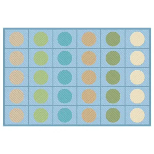 Calming Colours Education Seating Carpet