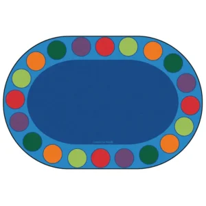 Seating Circles Oval Classroom rug