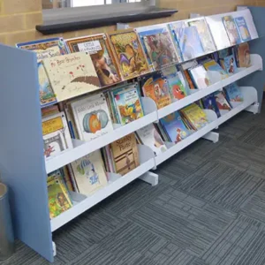 2 bay picture book shelving