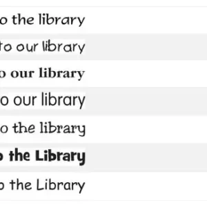 Font Styles For Custom Perspex Signage