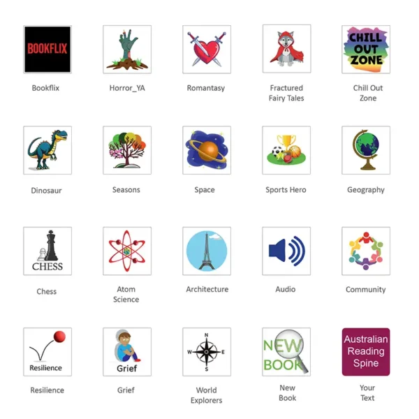 Walib Custom Spine Labels