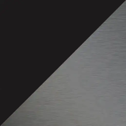 Black Top With Stainless Steel Base