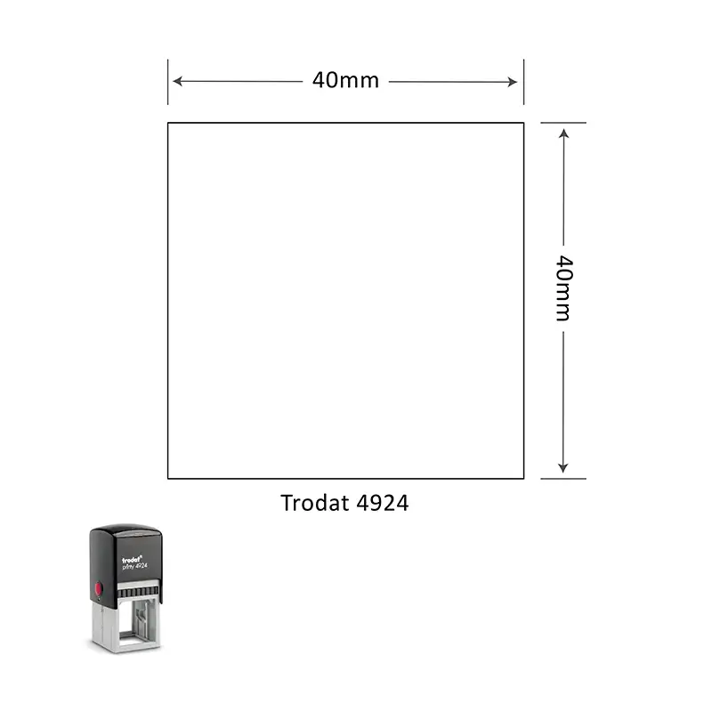 Custom Stamp Trodat 4924