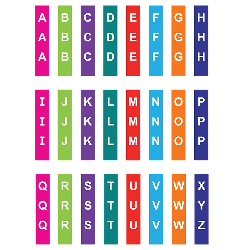 Fiction Divider Sticker Set D1