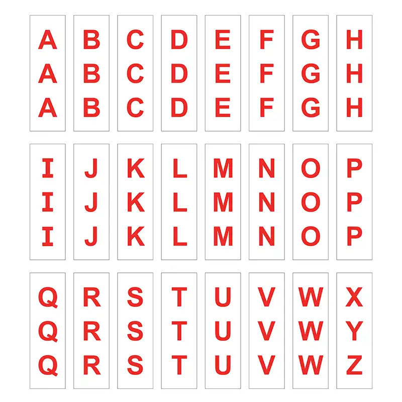 Fiction Divider Sticker Set D2