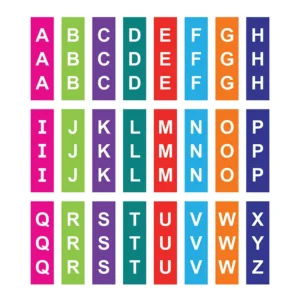 Fiction Hydestor Block Sticker Sign Set Design1