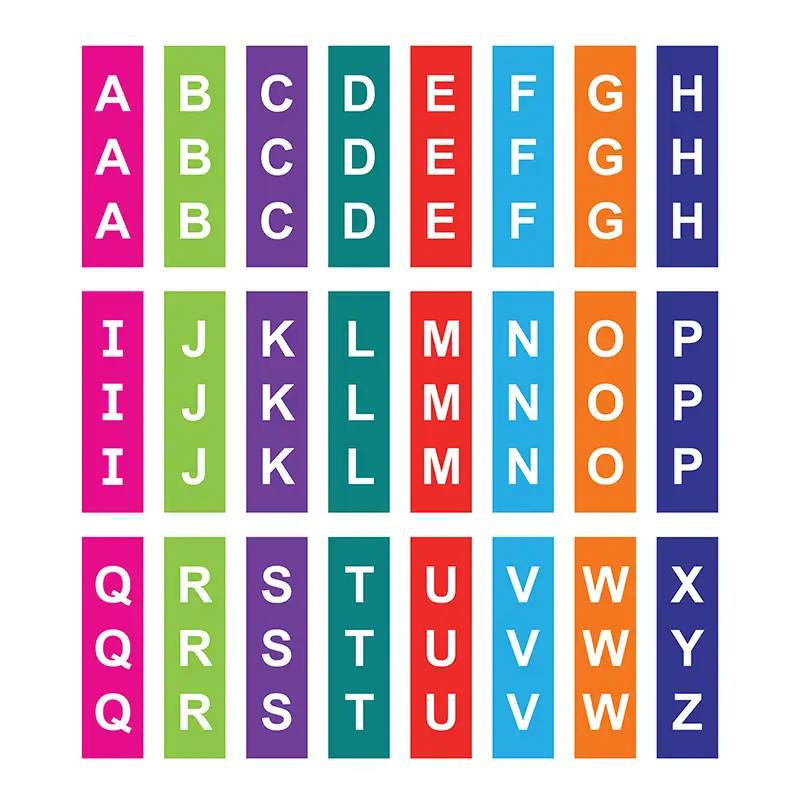 Fiction Hydestor Block Sticker Sign Set Design1