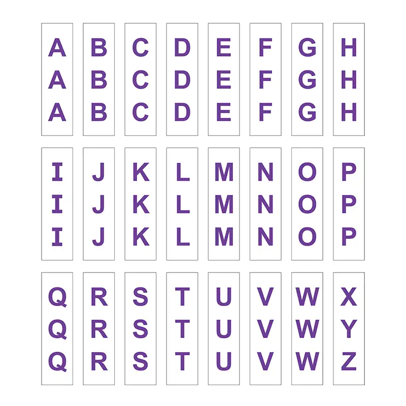 Fiction Hydestor Block Sticker Sign Set Design2