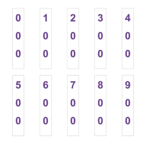 Nonfiction Divider Sticker Set D2