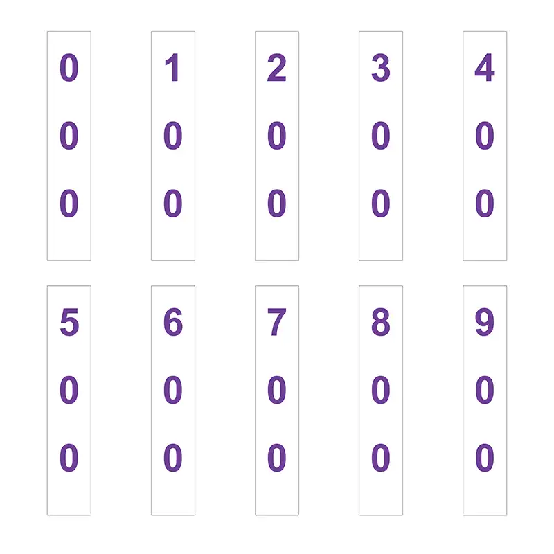 Nonfiction Divider Sticker Set D2