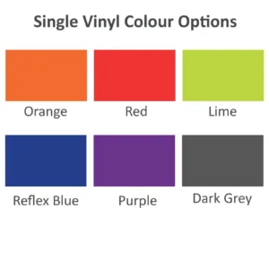 Single Colour Vinyl Options