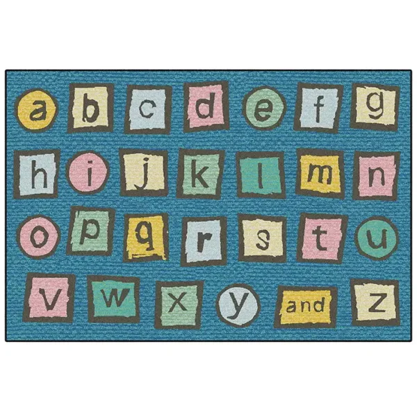 1737 Alphabet Blocks Valueplus Classroom Seating Rug